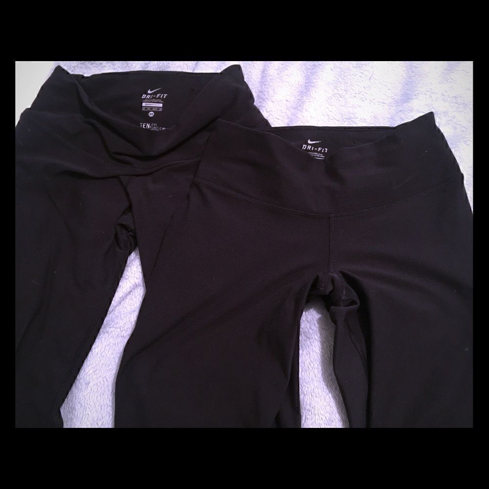 2 pairs of Drifit crop pants